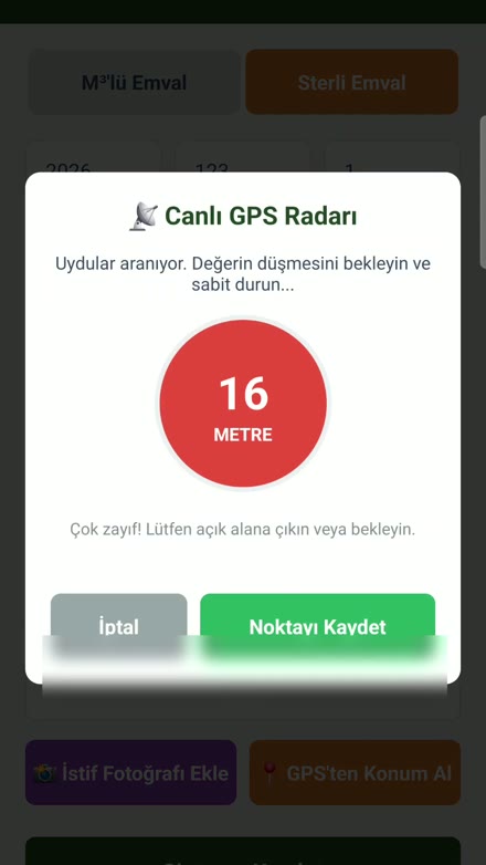 OTS canlı gps radarı ekranı